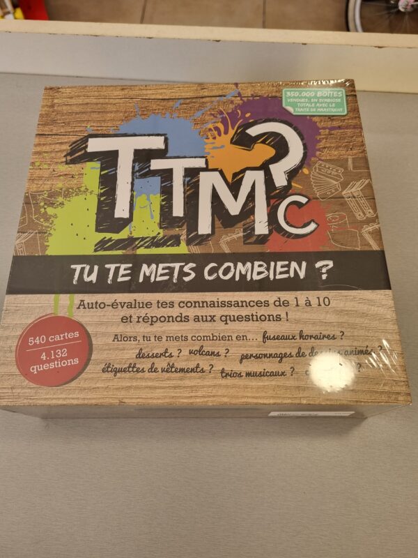 Tu te mets combien ? NEUF