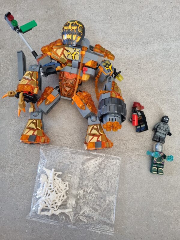 LEGO - spiderman robot orange - 76128