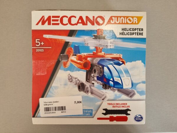 Meccano junior - hélicptere