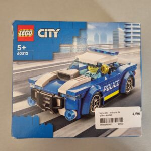 lego city - voiture de police 60312