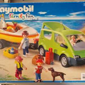 Playmobil - 4144 - voiture + bateau