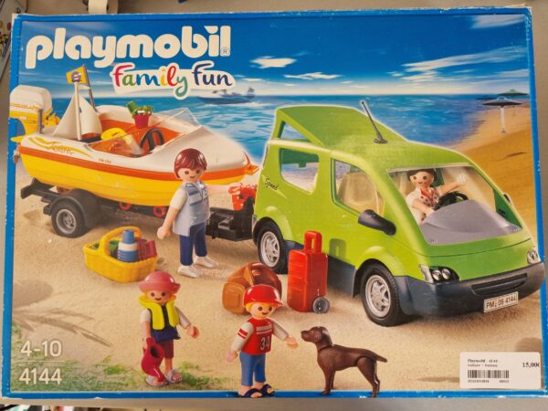 Playmobil - 4144 - voiture + bateau