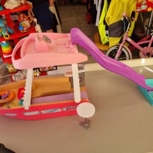 Bateau de barbie + toboggan