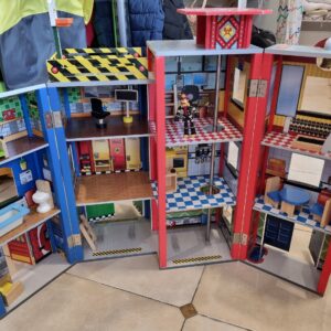 Caserne de pompier en bois