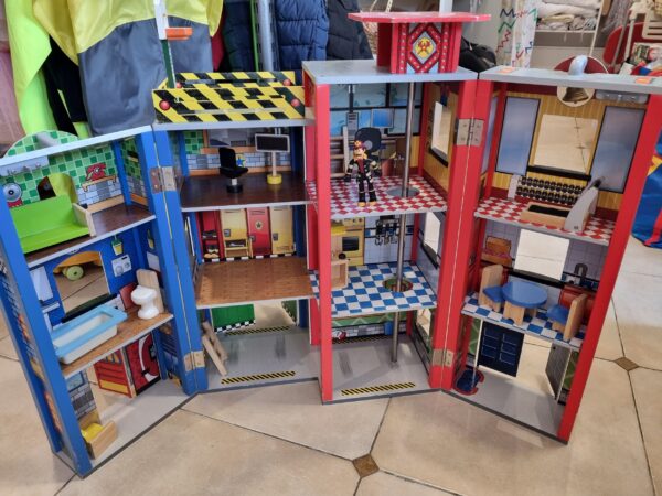 Caserne de pompier en bois