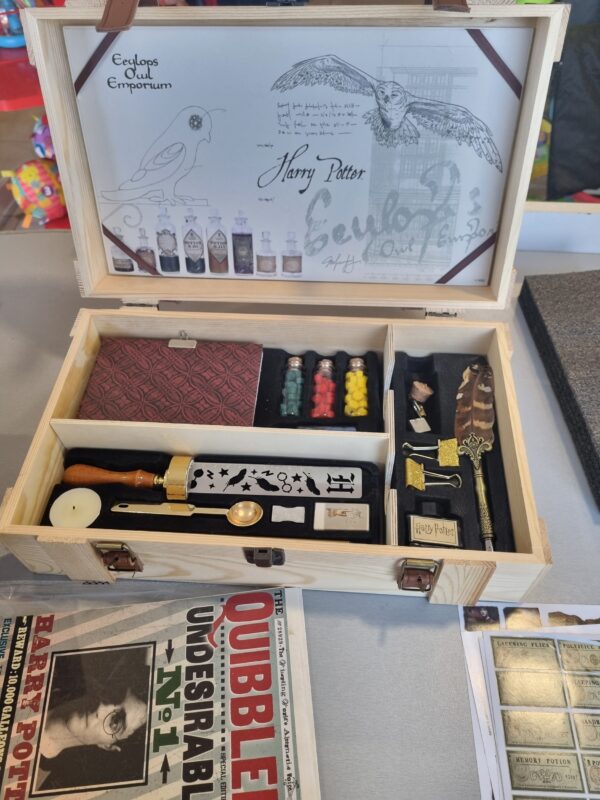 cabinet de curiosité papeterie harry potter