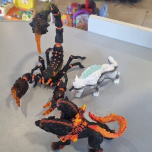 lot de figurines schleich monstres