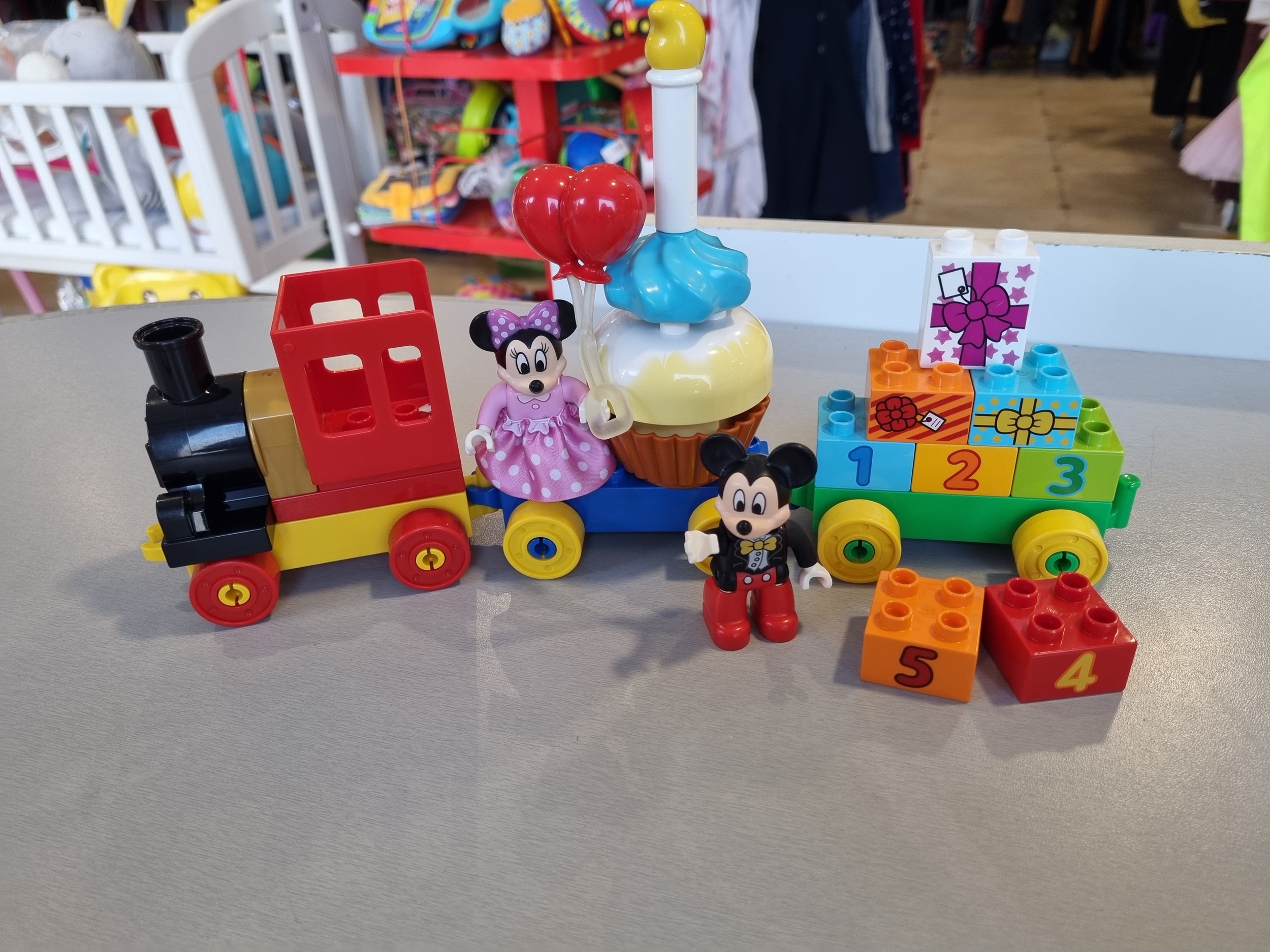DUPLO - train de mickey et minnie