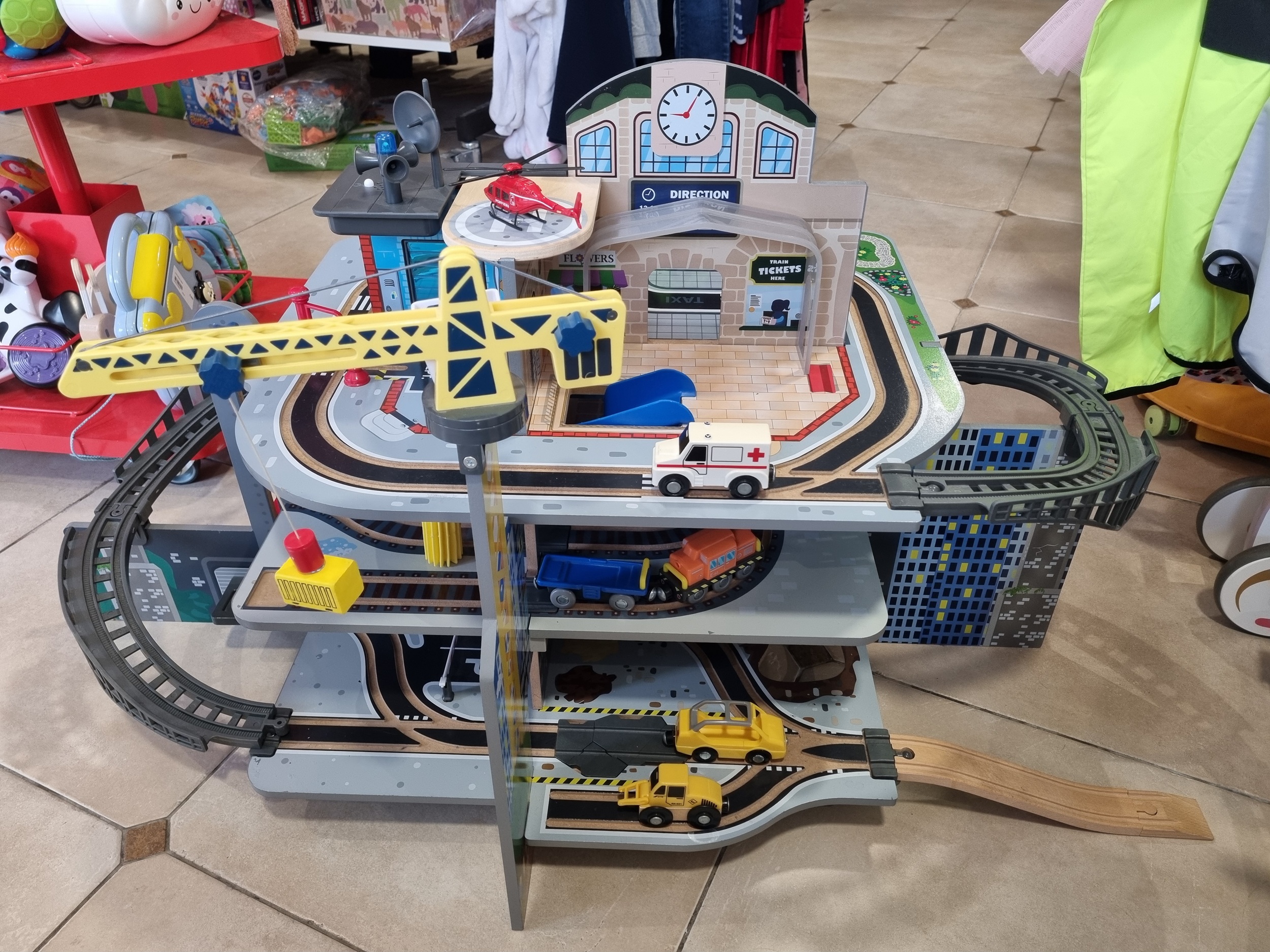 Set de gare XXL -  playtive