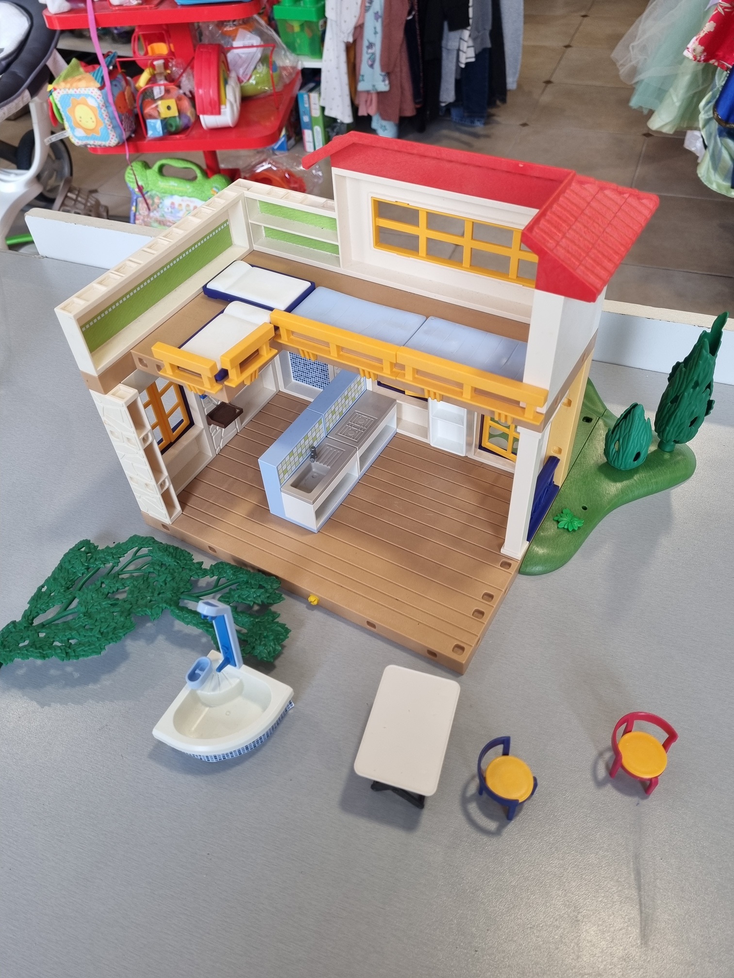 Structure de maison de campagne playmobil
