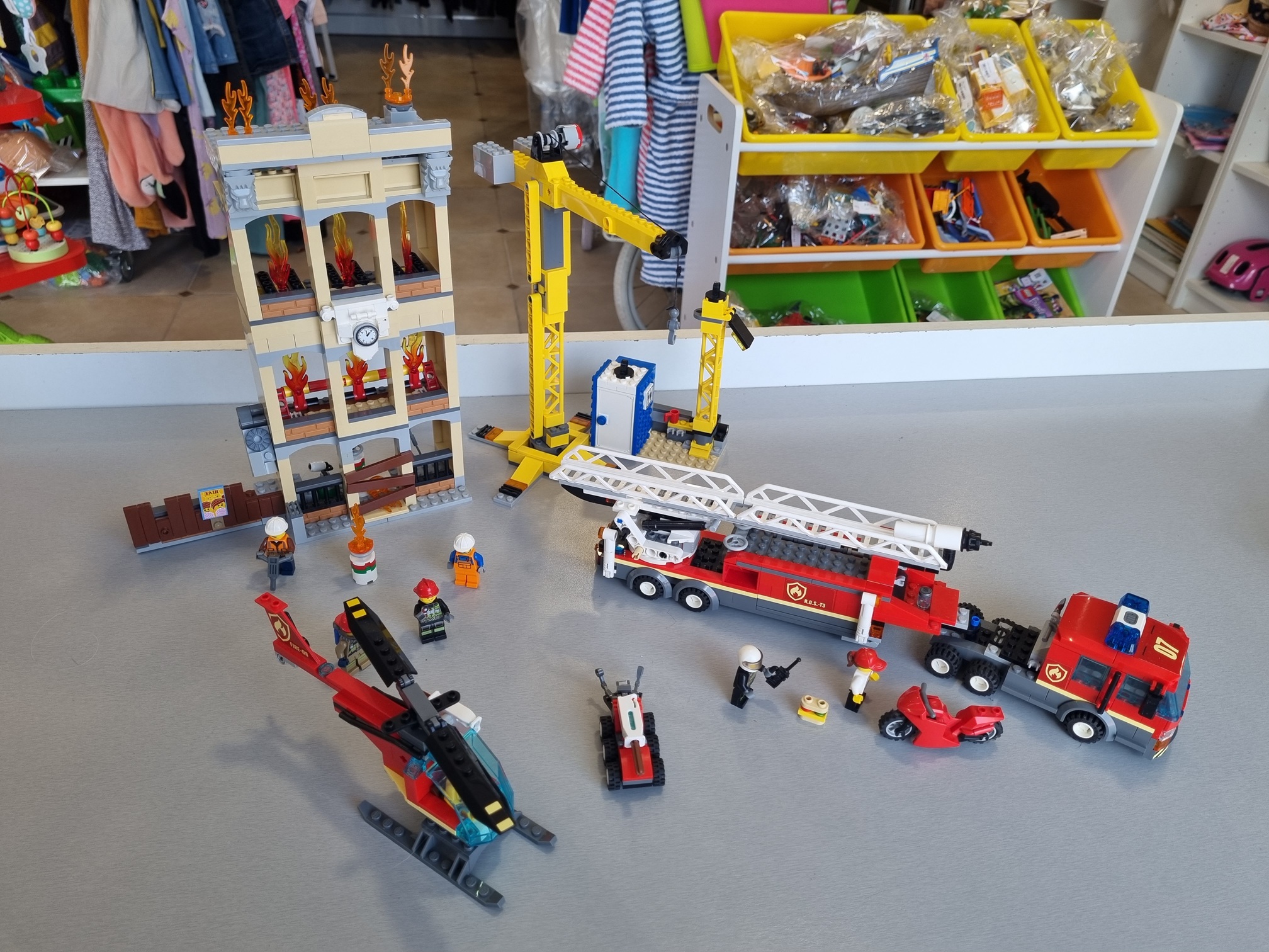 LEGO 60216 - caserne de pompier