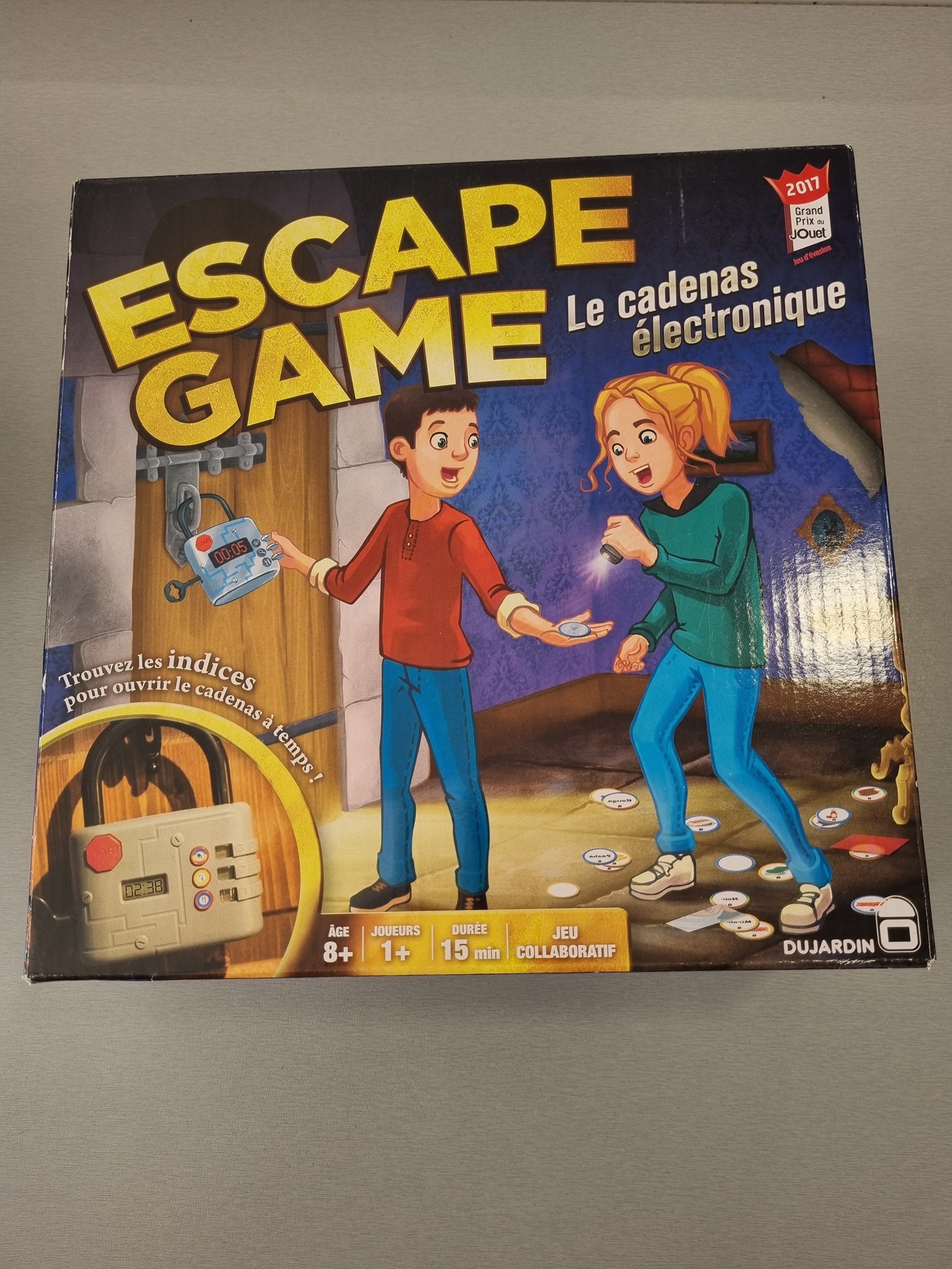 escape game, le cadenas électronique
