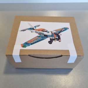 LEGO 42117 - Avion de course COMPLET