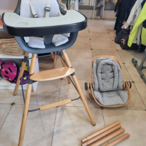 Chaise haute + transat childhome evolu2