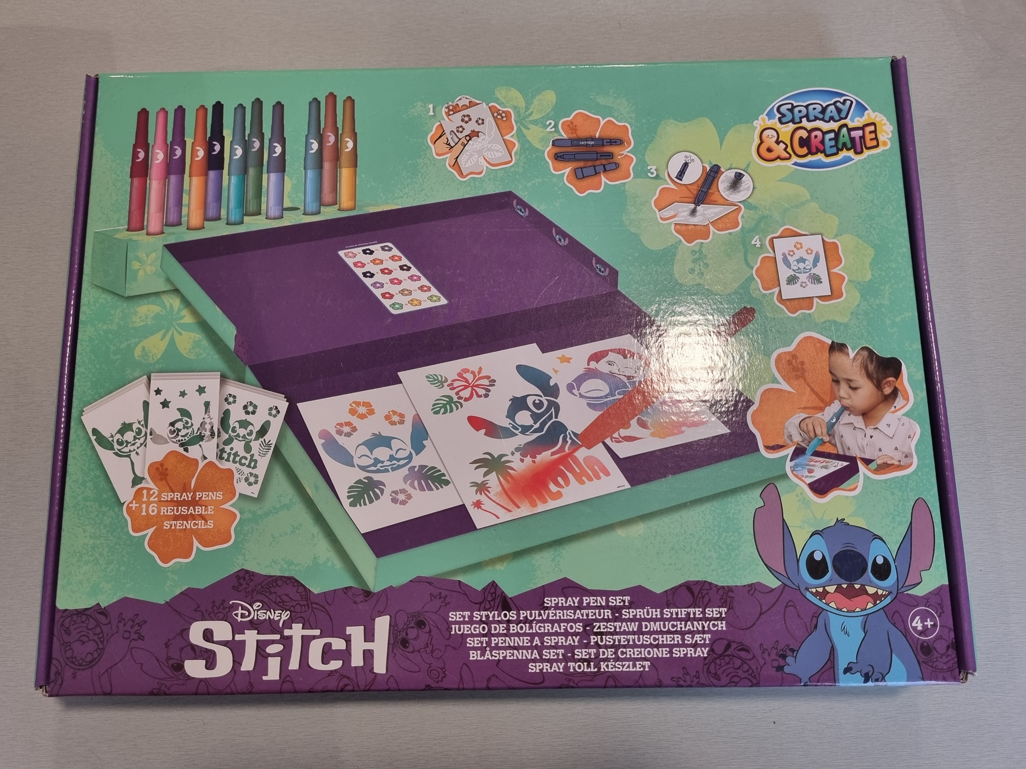 Spray create - stitch