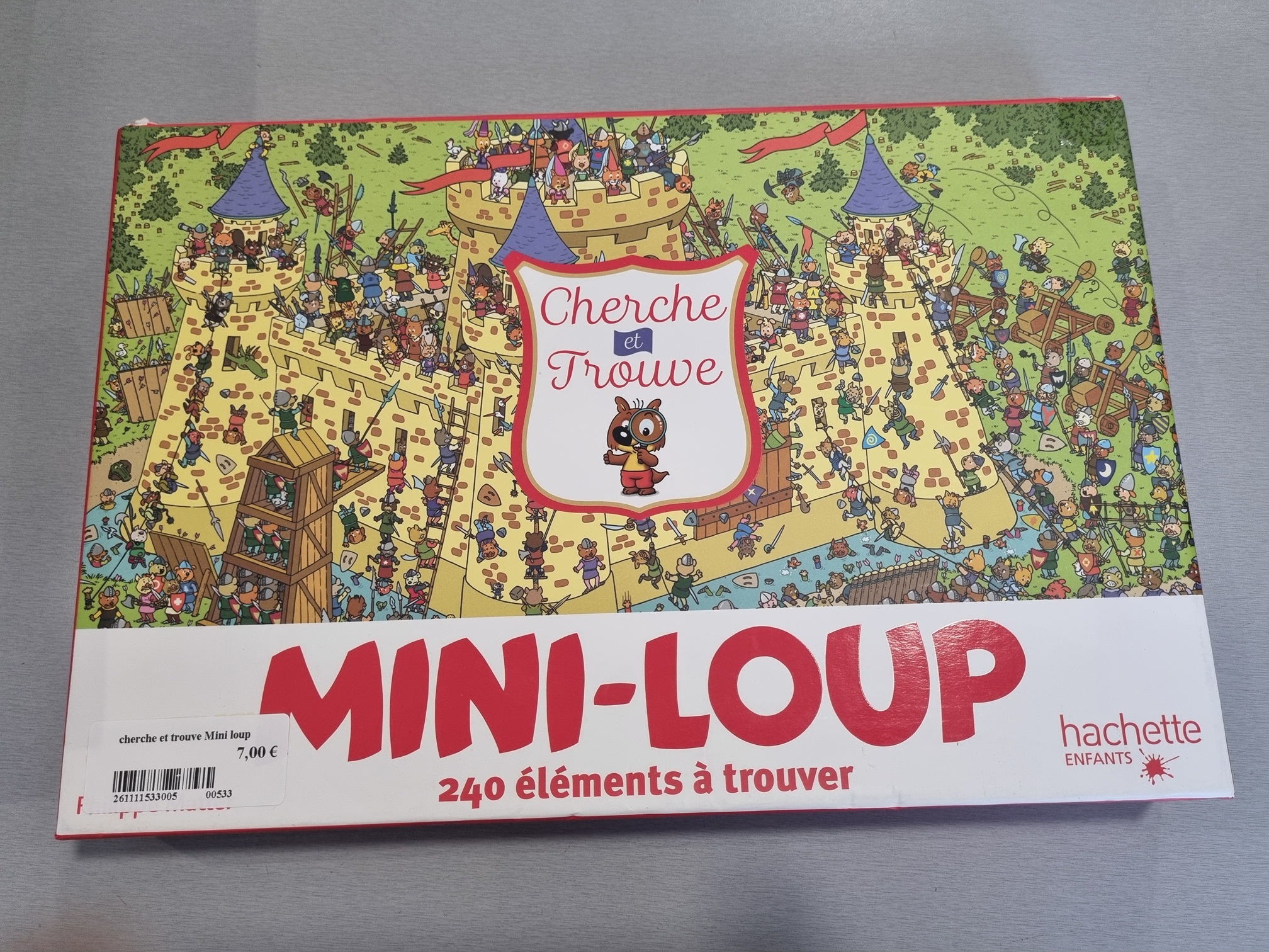 cherche et trouve Mini loup