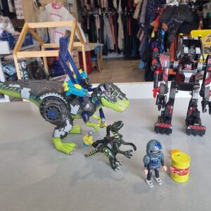 PLAYMOBIL - combat dinosaure