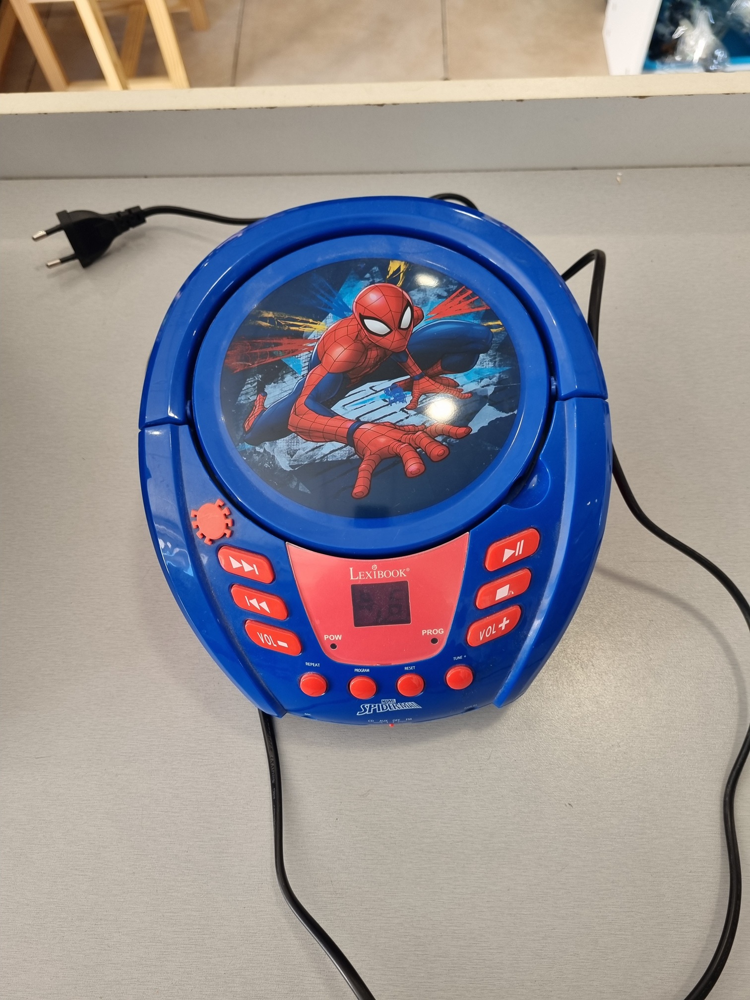 Lecteur CD spiderman Lexibook