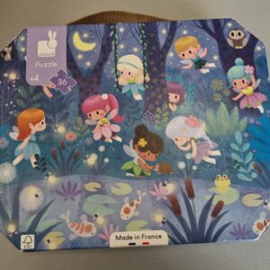 puzzle janod fée 36p