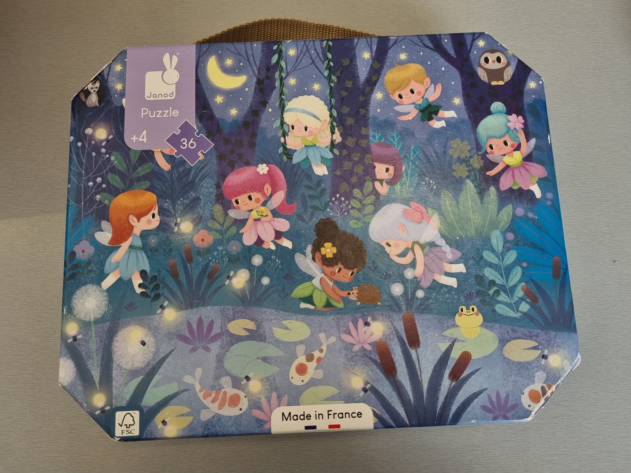 puzzle janod fée 36p