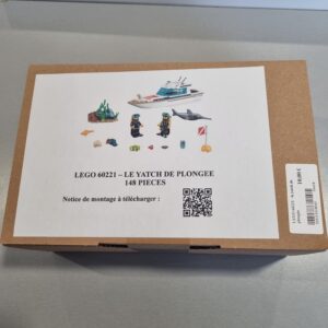 LEGO 60221 - le yatch de plongée